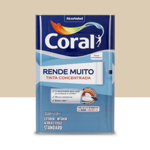 TINTA PAREDE EXT. CORAL 16L RM - comprar online