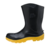 BOTA PVC CANO MÉDIO PRETA C/SOLADO AMARELO MARLUVAS VULCAFLEX