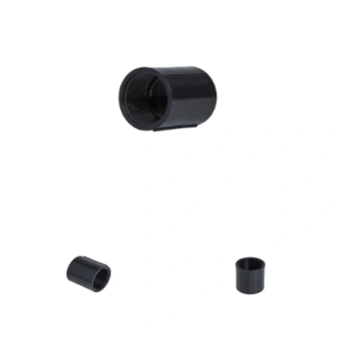 LUVA PVC ELETRODUTO PRETO R. 1" KRONA