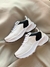 Tênis casual Sabrina Branco/Preto - comprar online