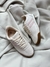 Tênis inspiração Jade off white e rosa - comprar online