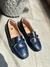 Mocassim feminino Alice azul