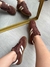 Tênis feminino Inspiração Zoe marrom chocolate - comprar online