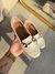 Sapatilha mocassim Ludmilla off white