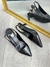 Sandália social feminina Scarpin Maite preto - comprar online