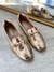 Mocassim feminino Helena croco ouro light