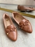 Mocassim feminino Ellen caramelo - comprar online