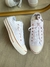 Tênis feminino Inspiração branco/bronze - comprar online