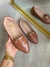 Mocassim feminino Marina caramelo