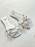 Rasteira laço Gleice branca - comprar online