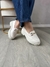 Mocassim tratorado feminino Táina off white