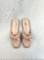 Mule Isadora Bege Rosado