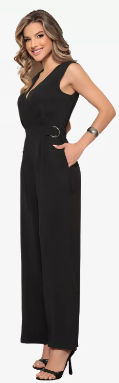 Macacão Feminino Regata Pantalona - Preto - comprar online