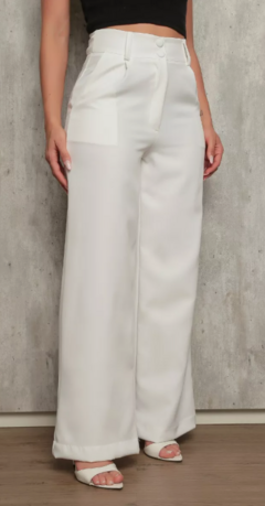 Calça Pantalona Alfaiataria Linha Premium - Preto - loja online