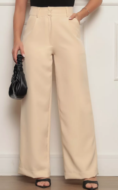 Calça Pantalona Alfaiataria Linha Premium - Preto - loja online