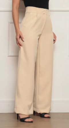 Calça Pantalona Alfaiataria Linha Premium - Preto na internet