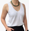 Regata Feminina Duna Alça Larga Casual
