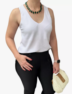 Regata Feminina Duna Alça Larga Casual - comprar online