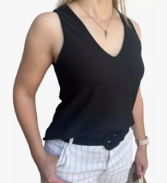 Regata Feminina Duna Alça Larga Casual - Estilo Márcia