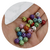 Balones de Colores Mezclados en Acrílico 10mm . Paq. 50 gramos en internet