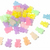 Separador pandita de colores pastel neón vertical. Paq 50 piezas - comprar en línea