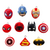 Dije Super Heroes mix surtidos en acrilico . Paq. 5 piezas - comprar en línea
