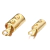 Terminal Reforzada Dorada 9.5x4.5mm en Acero Inoxidable Plateado Paq. 2 Pares - comprar en línea