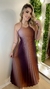 VESTIDO DENISE MARROM DEGRADÊ - comprar online