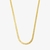 Choker Fita 4mm Dourado