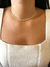 Choker Malha 3mm Dourada - comprar online