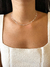 Choker coração chapado Prata - comprar online