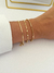 Pulseira Luma Dourada na internet