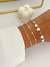 Pulseira coração chapado Prata na internet