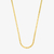 Choker Fita 3mm Dourada