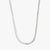 Choker Fita 4mm Prata