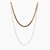 Colar Duplo Sofie Dourado
