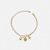 Pulseira Nossa Senhora Cravejada Dourada