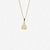 Colar Nossa Senhora Minimalista Dourado