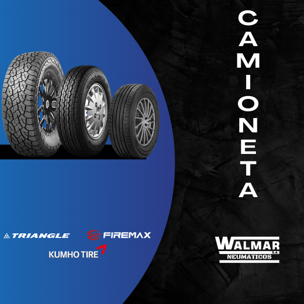 Neumáticos para camionetas 🚙