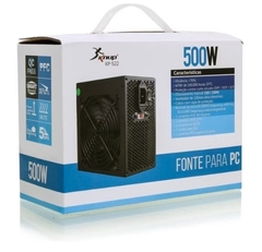 Fonte ATX 500W Gamer Silenciosa Bivolt Manual Knup - comprar online