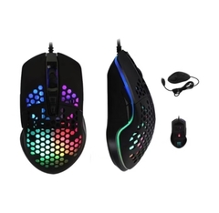 RGB KNUP - KP-MU015 Mouse Gamer Anúbis 12800 Dpi 7 Botões Led RGB KNUP - RDG EXPRESS