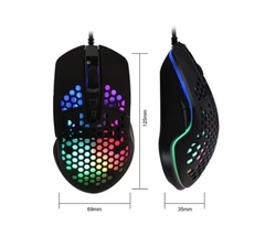 RGB KNUP - KP-MU015 Mouse Gamer Anúbis 12800 Dpi 7 Botões Led RGB KNUP - comprar online