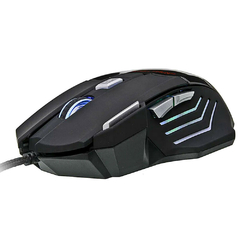 Mouse Gamer Usb 2400 Dpi com Led 7 Botões Knup - RDG EXPRESS