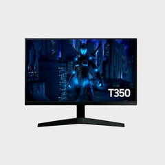 MONITOR SAMSUNG GAMER 24" FHD 75HZ HDMI VGA FREESYNC PRETO SÉRIE T350