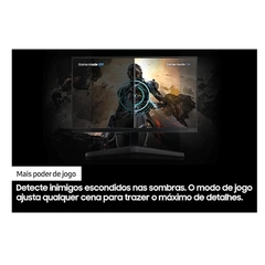 Imagem do MONITOR SAMSUNG GAMER 24" FHD 75HZ HDMI VGA FREESYNC PRETO SÉRIE T350