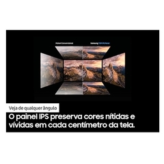 MONITOR SAMSUNG GAMER 24" FHD 75HZ HDMI VGA FREESYNC PRETO SÉRIE T350 - loja online