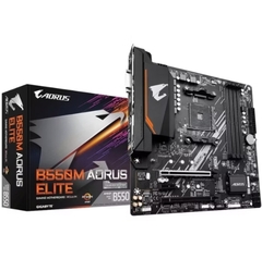 Placa mae Gigabyte AMD AM4 B550M Aorus Elite 4x DDR4