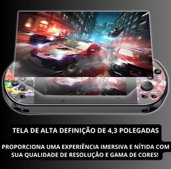 Vídeo game Portátil Q3 10.000 jogos retrô clássico - ENVIO IMEDIATO - loja online