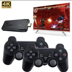 Game Stick 2.0 Retrô 4k com 2 Controles Sem Fio - UT 01