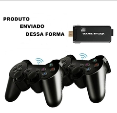 Game Stick 2.0 Retrô 4k com 2 Controles Sem Fio - UT 01 na internet